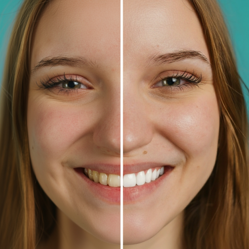 Lumea EZ-brush before and after results